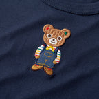 Long-Sleeve Tees with raised Pucchi bear