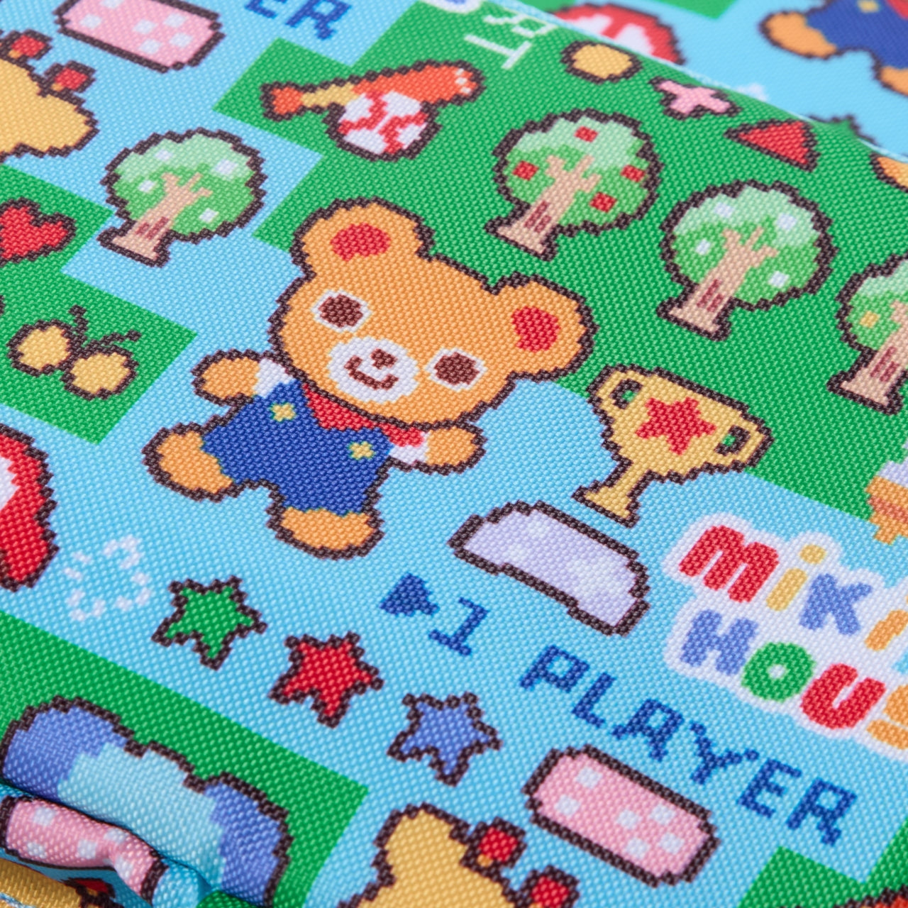 Retro Game Print Kids Backpack