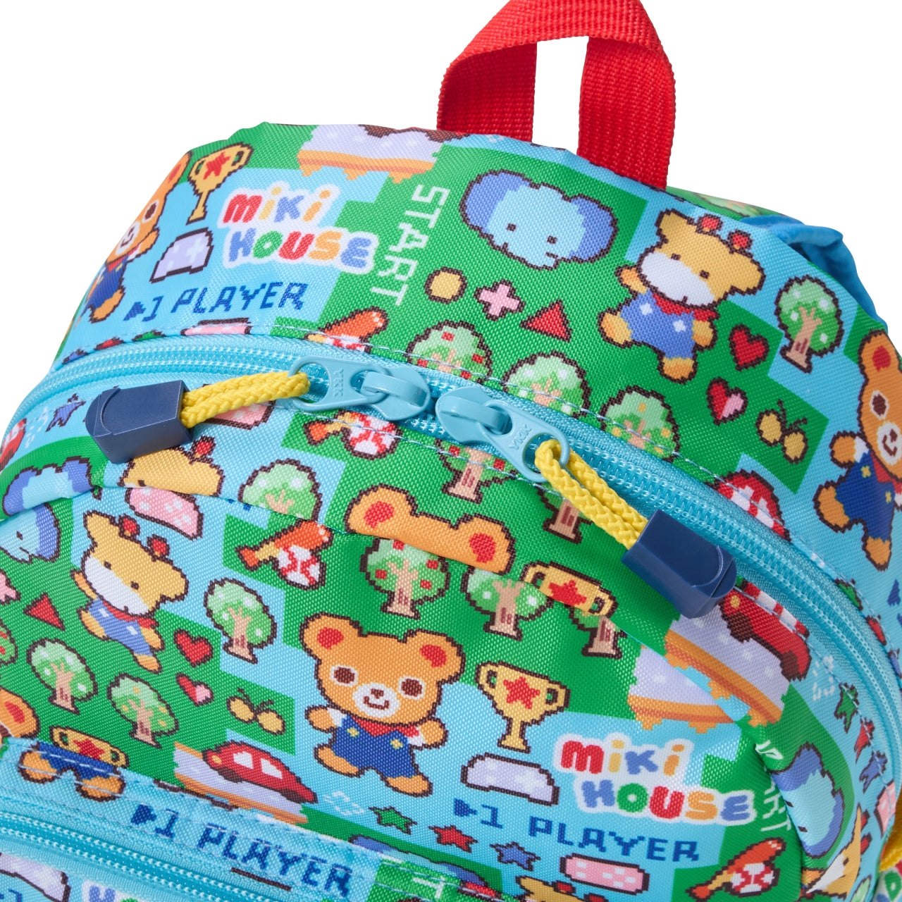 Retro Game Print Kids Backpack