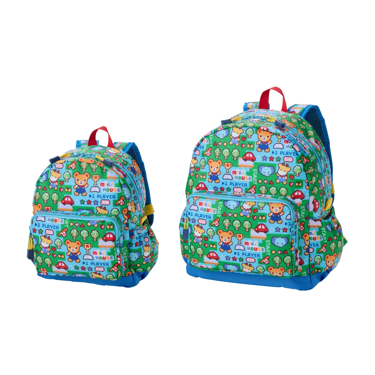Retro Game Print Kids Backpack