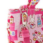 Retro Game Print 2-Way Tote Bag
