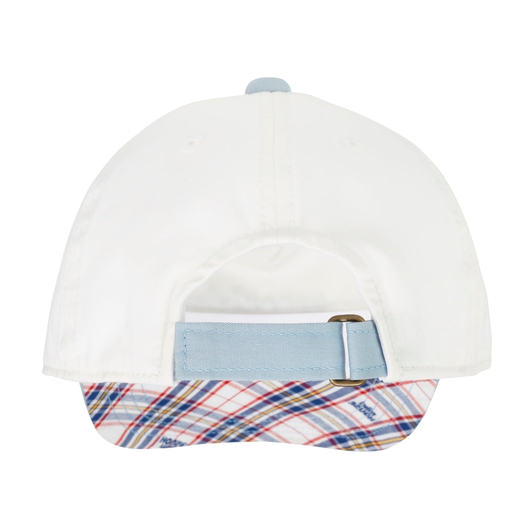 MIKI HOUSE Plaid Cap (UV Protection)