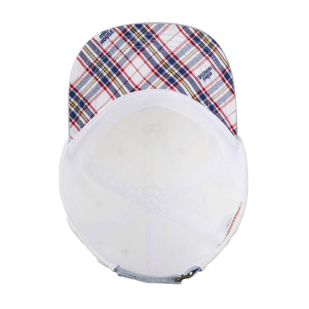 MIKI HOUSE Plaid Cap (UV Protection)