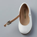Premium Cowhide Strap Shoes (Timeless Elegance in Natural Leather)