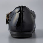 Premium Cowhide Strap Shoes (Timeless Elegance in Natural Leather)