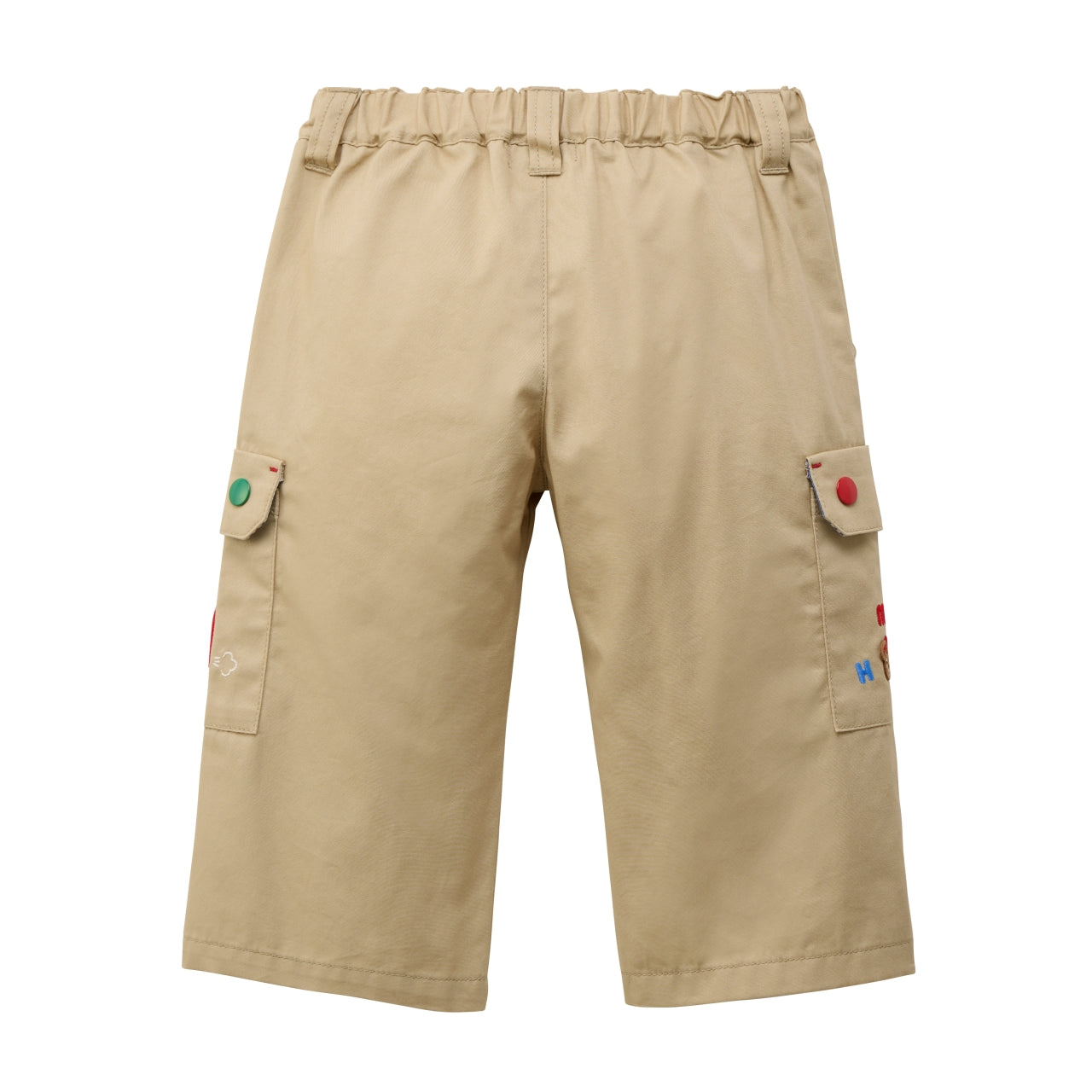 Pucchi Embroidered Twill Cargo Trousers