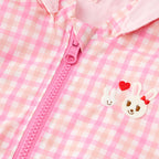 Usako's Reversible Gingham Windbreaker (UV Protection)