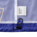 Two-Tone Blue Pucchi Windbreaker