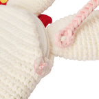 Artisanal Hand-Knitted Usako Bunny Shoulder Pouch