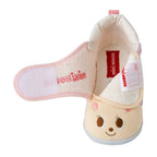 Plush First Walker Shoes - Rosy Pink
