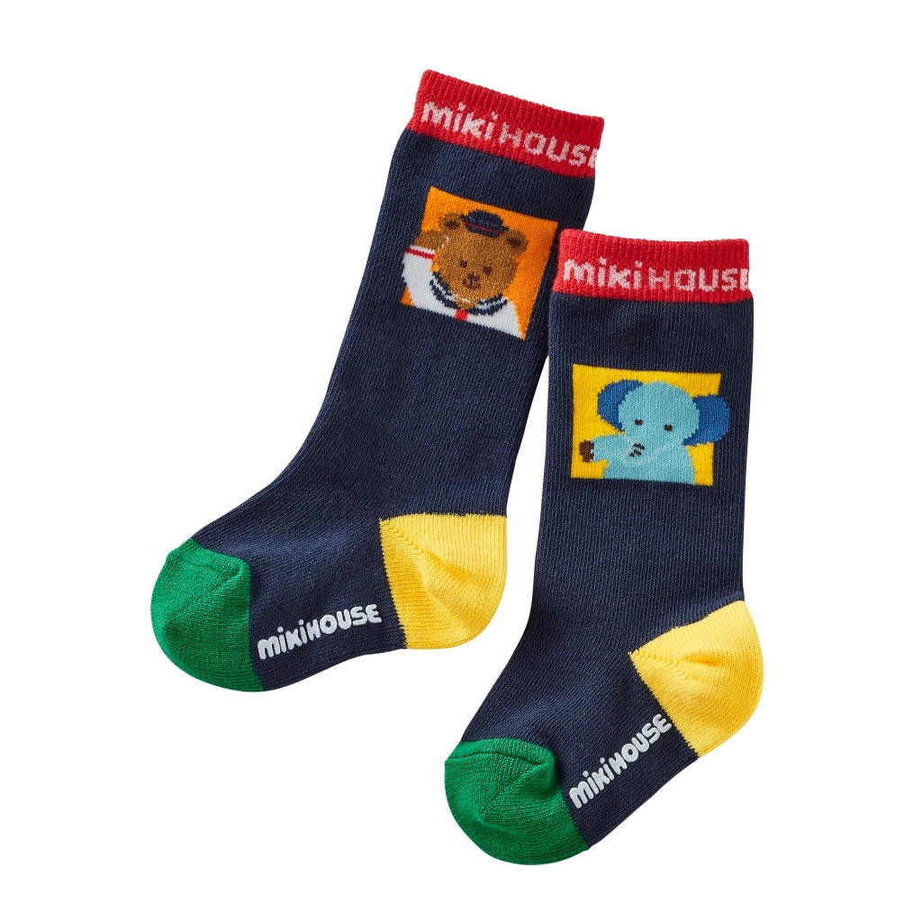 Bear Adventure High Socks