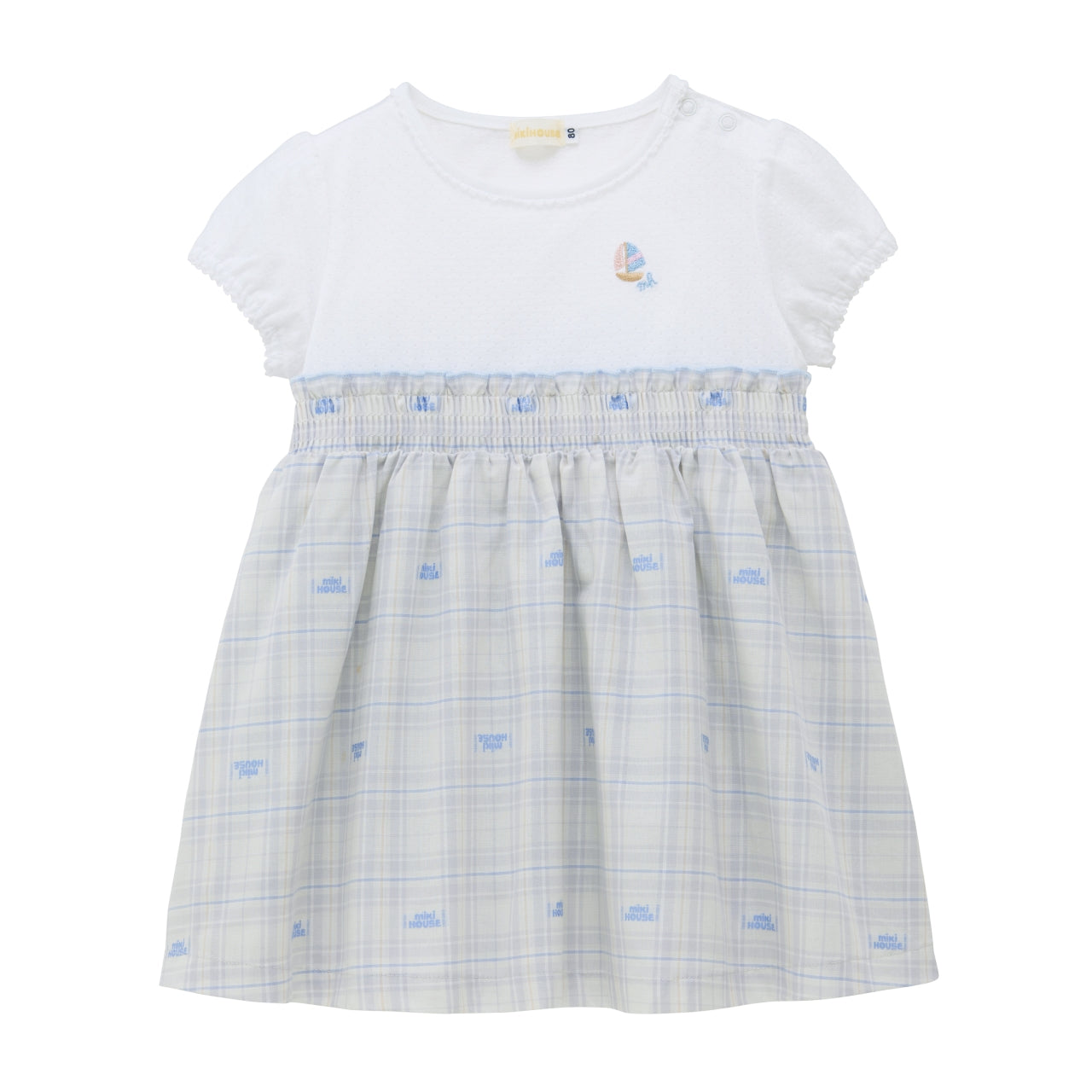 Classic Check Cut Jacquard Dress
