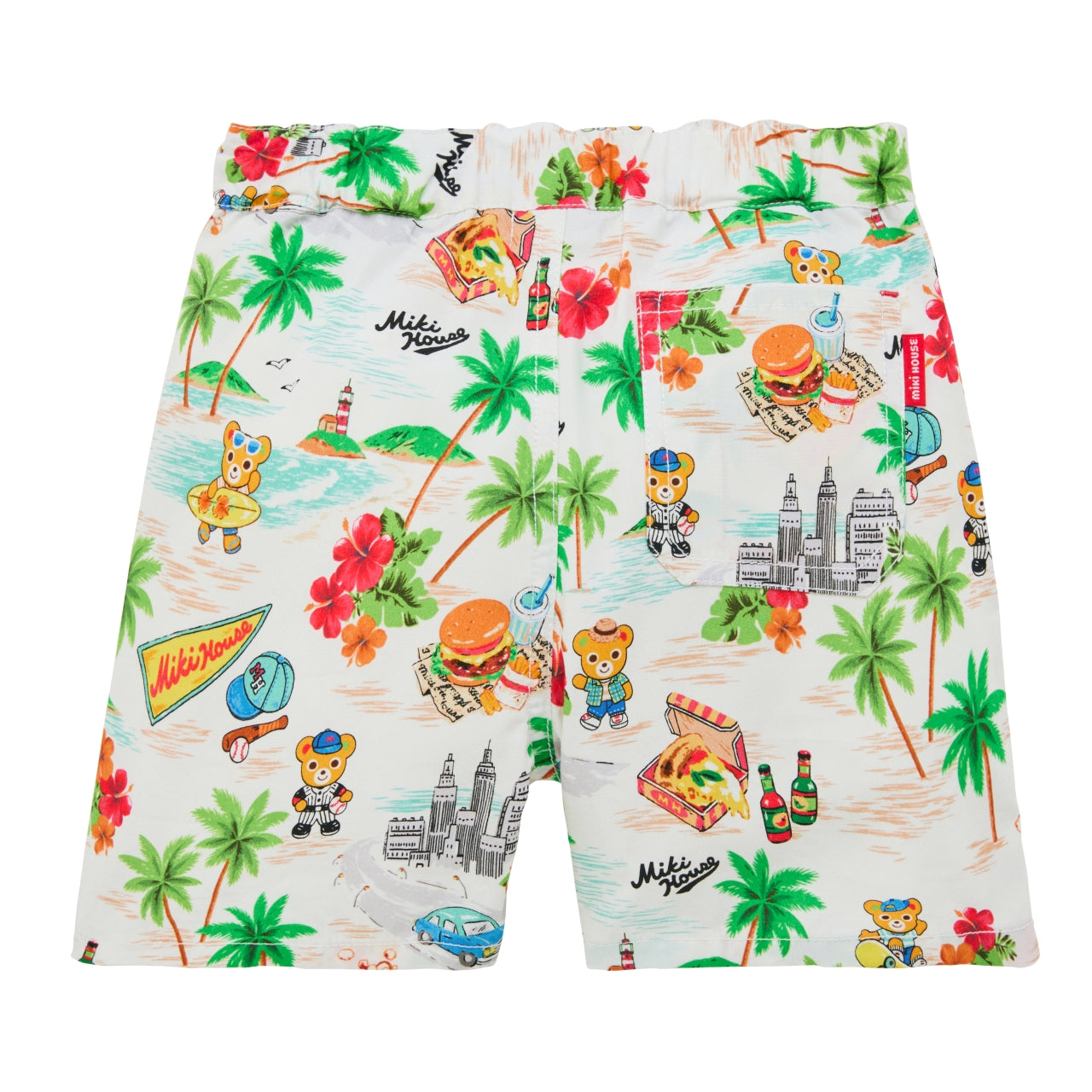 Tropical Pucchi & Palm Tree Resort Shorts