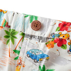 Tropical Pucchi & Palm Tree Resort Shorts