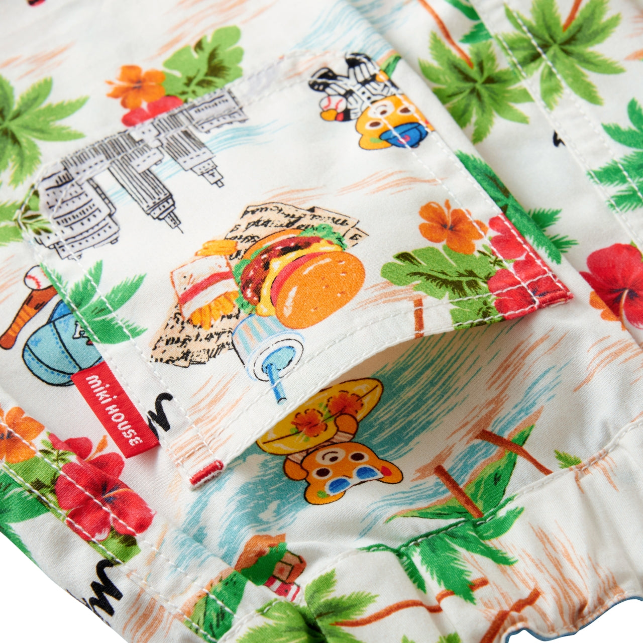 Tropical Pucchi & Palm Tree Resort Shorts