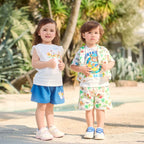 Tropical Pucchi & Palm Tree Resort Shorts