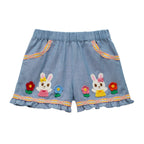 Usako’s Lace-Trimmed Shorts