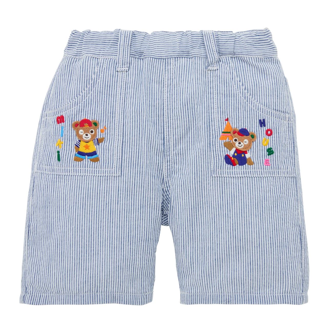 Classic Bear Collection Embroidered 6-Length Pants