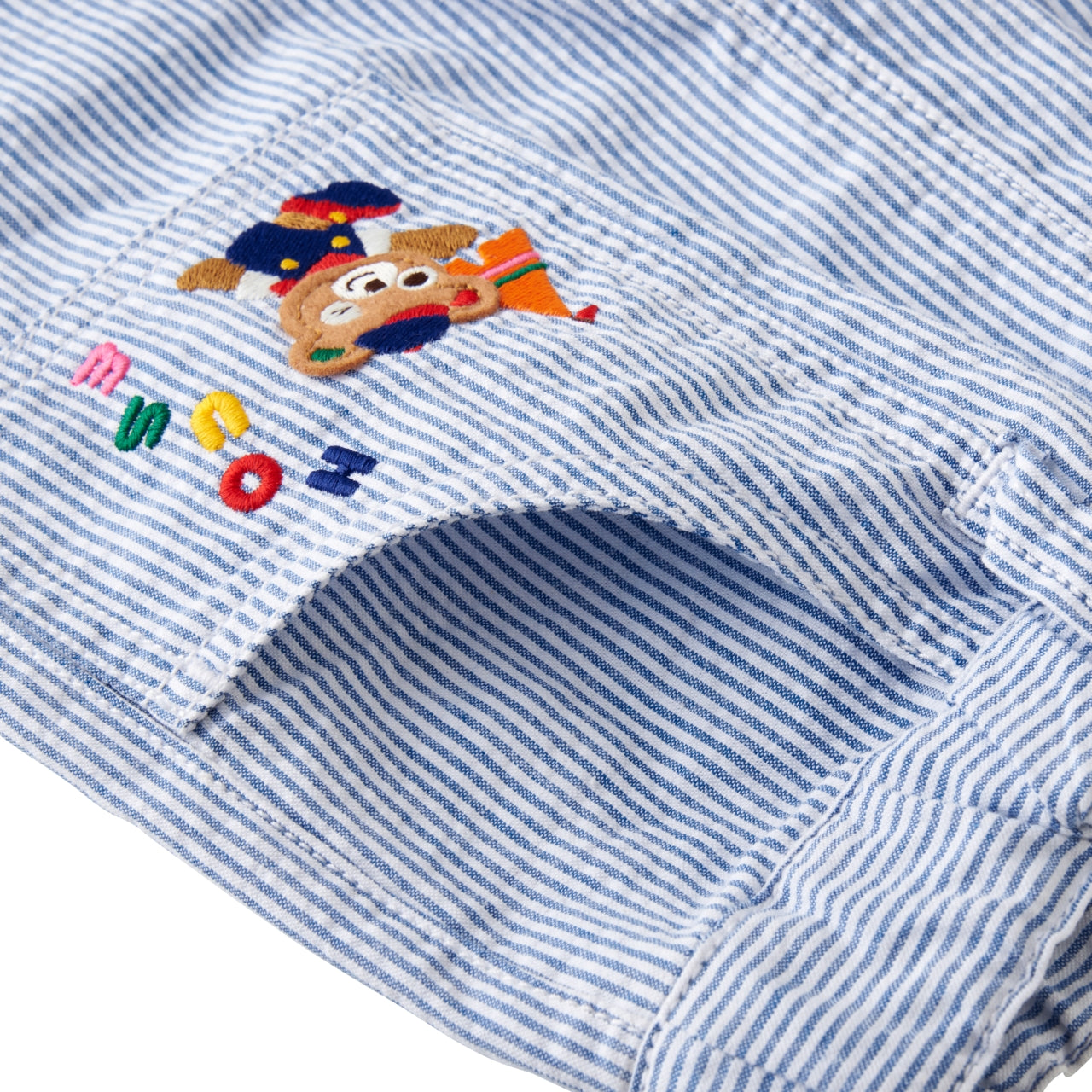 Classic Bear Collection Embroidered 6-Length Pants