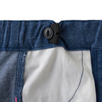 Retro Game Denim-Style Shorts