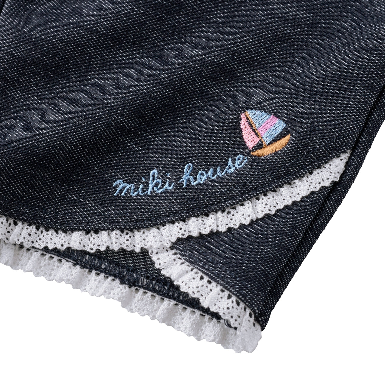 Sweet Seaside Sailor Stretch Denim Capris