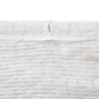 Airy Breeze Mesh Jacquard Ruffled Capris