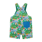 Retro Game Print Shortalls