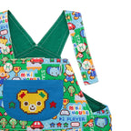 Retro Game Print Shortalls