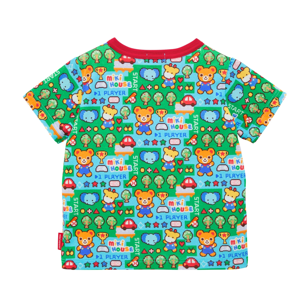 Retro Game Print Short-Sleeve Tee