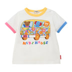 Animal Bus Embroidery Tee