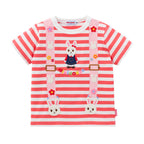 Usako's Striped Suspender Tee