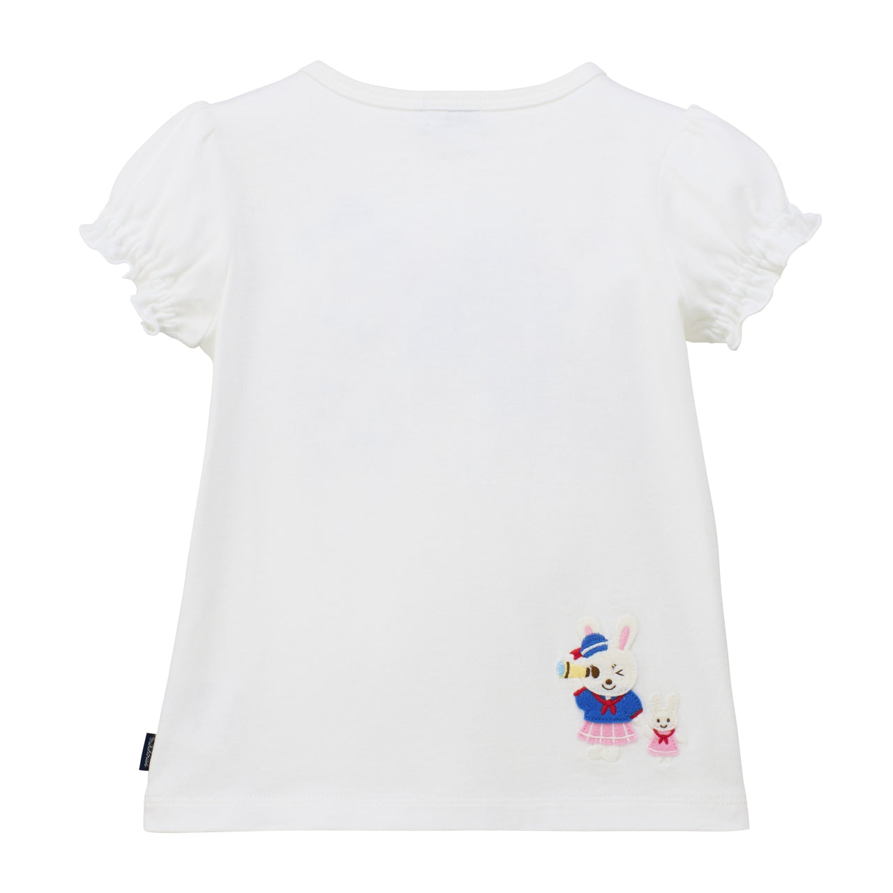Marine Usako Bow Appliqué Tee