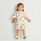 MIKI HOUSE Bear Two-Piece Kimono