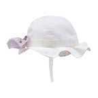 Floral Ribbon Sun Hat