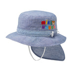 Sunshade Soft Hat with Embroidered Logos and Pucchi