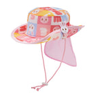 Puzzle Block Usako Mesh Hat (With Sun Cover)