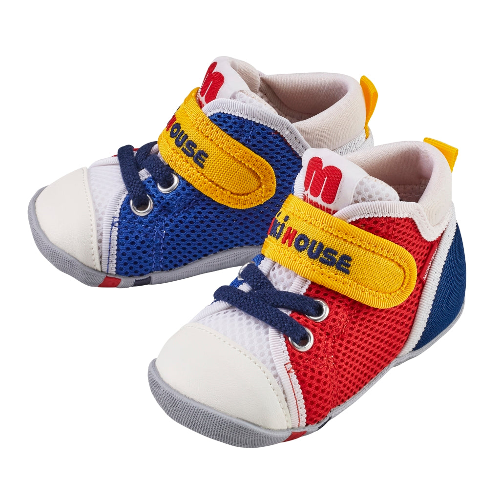 Double Raschel Mesh First Shoes - Blast from the Past