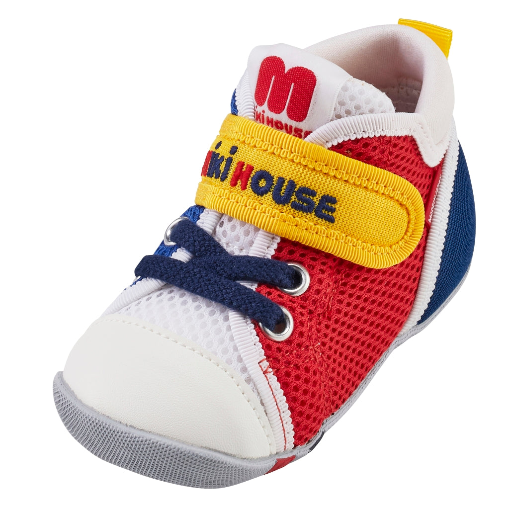 Double Raschel Mesh First Shoes - Blast from the Past