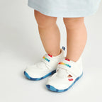 Double Raschel Mesh Second Shoes - Neon Marble
