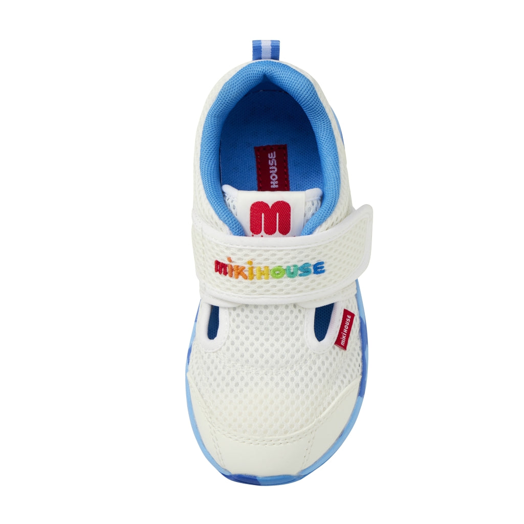 Double Raschel Mesh Sneakers for Kids - Neon Marble