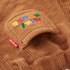 Retro Game Pucchi Knit Corduroy Trousers