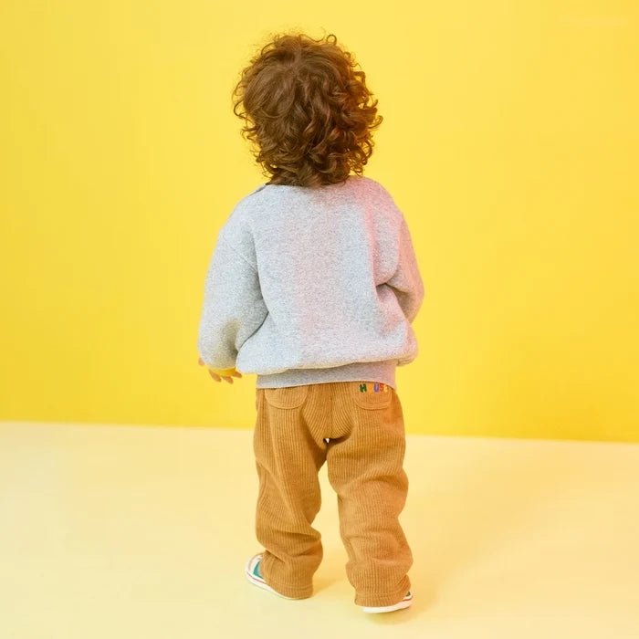 Retro Game Pucchi Knit Corduroy Trousers