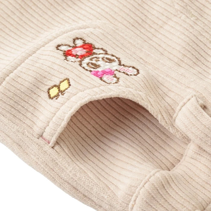 Retro Game Usako Knit Corduroy Trousers