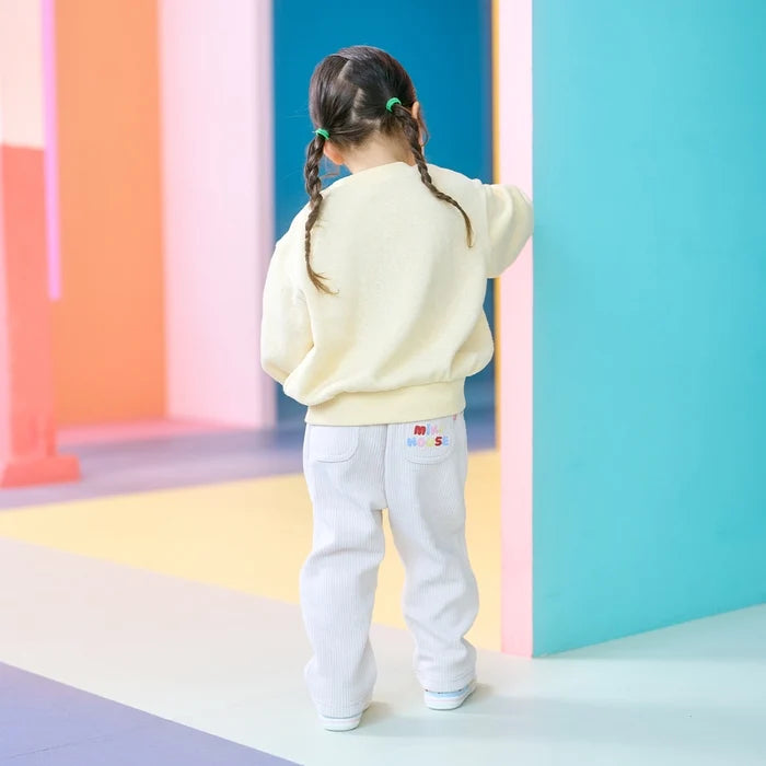 Retro Game Usako Knit Corduroy Trousers