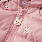 Usako Bunny Embroidered Down Windbreaker