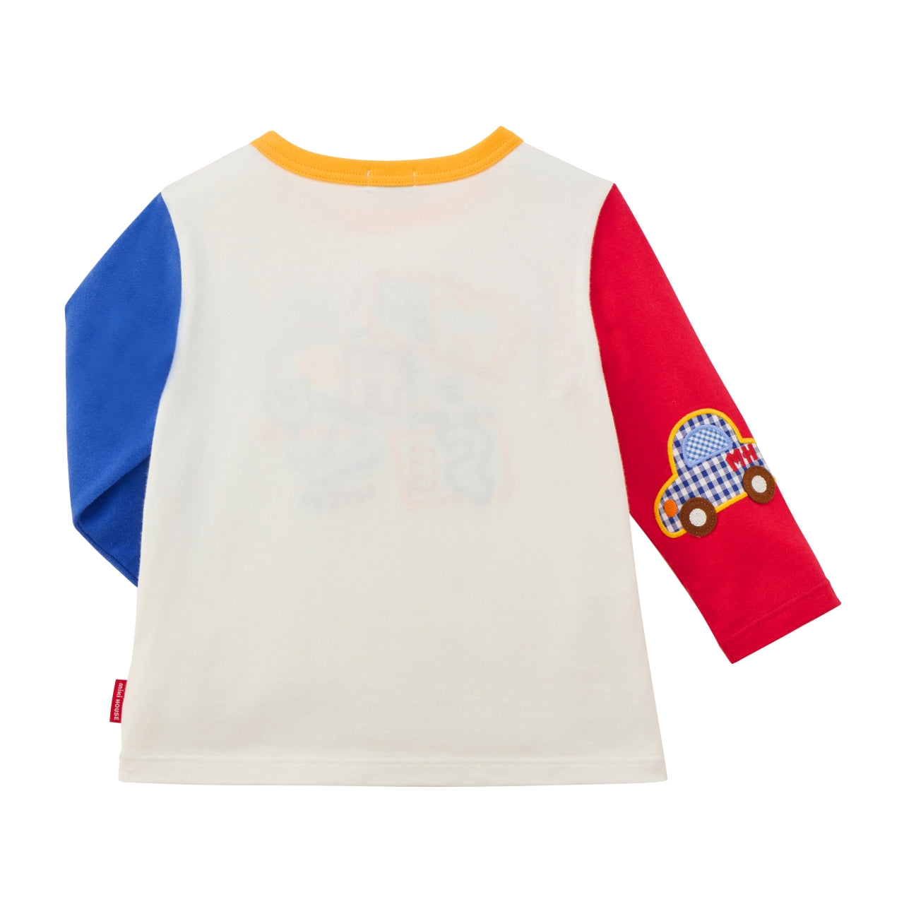 Pucchi Car Motif Long-Sleeved T-Shirt