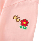 Retro Game Frill-Cuff Long-Sleeved T-Shirt