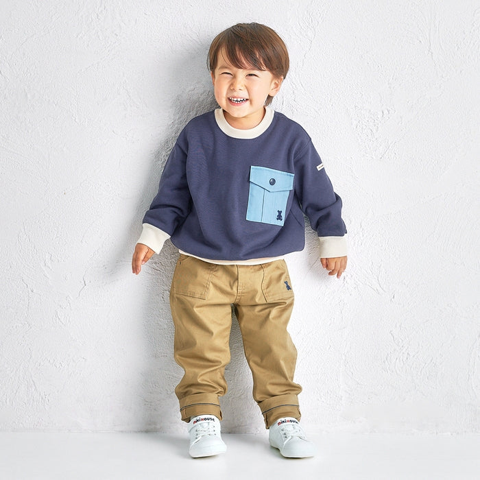 Silhouette Bear Pocket Sweatshirt