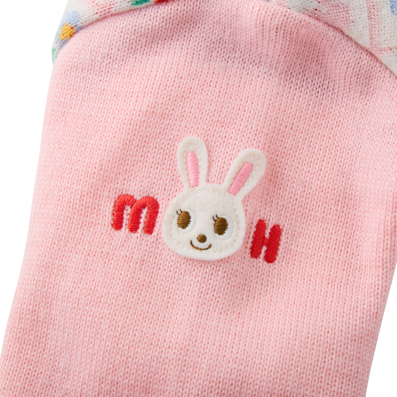 Rabbit & Flower Monogram Wool-Blend Cardigan