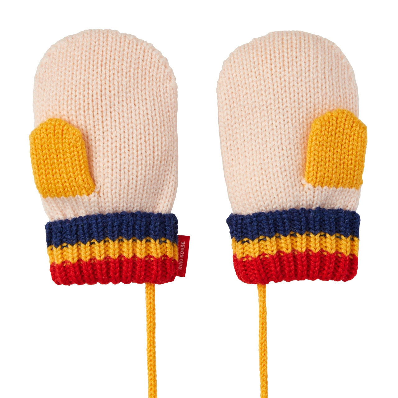 MIKI HOUSE Patch Mittens